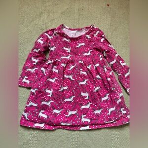 Wonder Nation Fuchsia Unicorn Dress